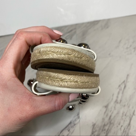 New! Marc Fisher Prisca Ball Studded Sandal 8M - Picture 6 of 11